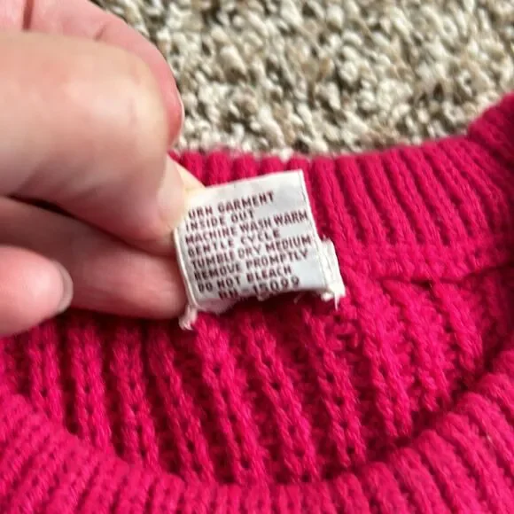 Vintage 90s Classic Fashion Striped Rainbow Sweater Medium - Picture 7 of 13